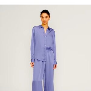 Everlane Satin Pull On Pants - NWT